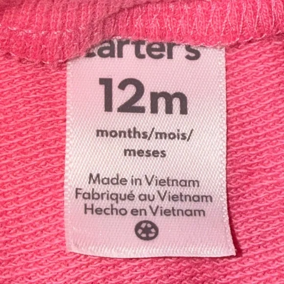 Baby Heart Long-Sleeve Dress 12 Months - Picture 3 of 5